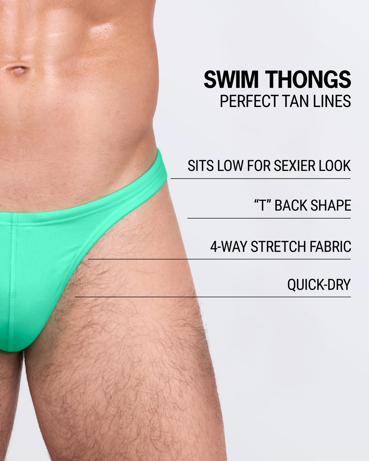 AQUA GLOW - Swim Thong