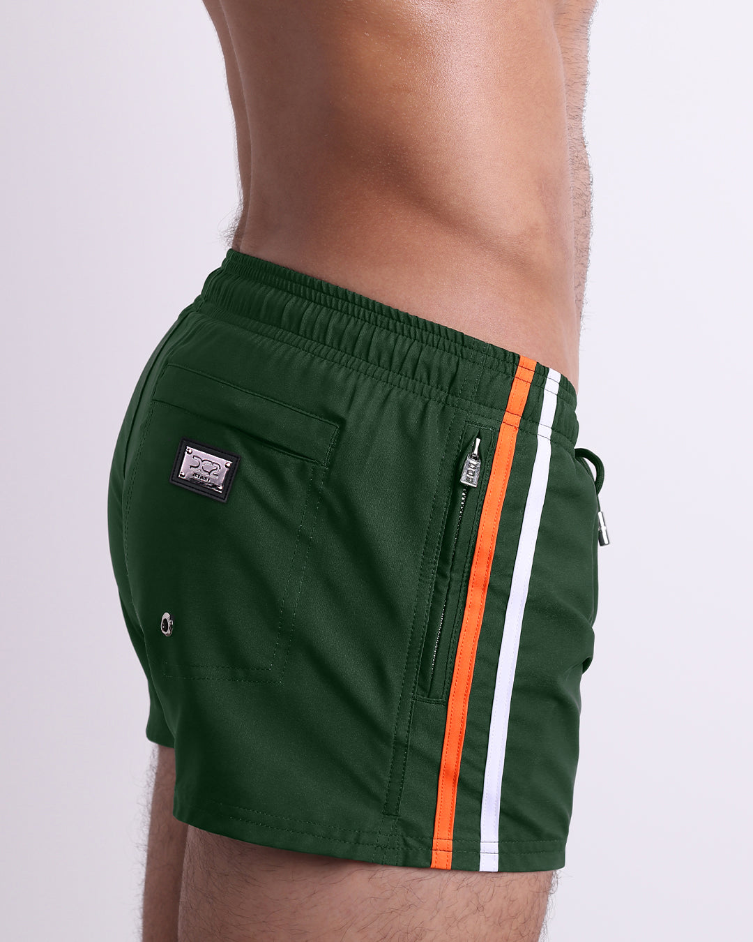 BRAVE GREEN - Poolside Shorts