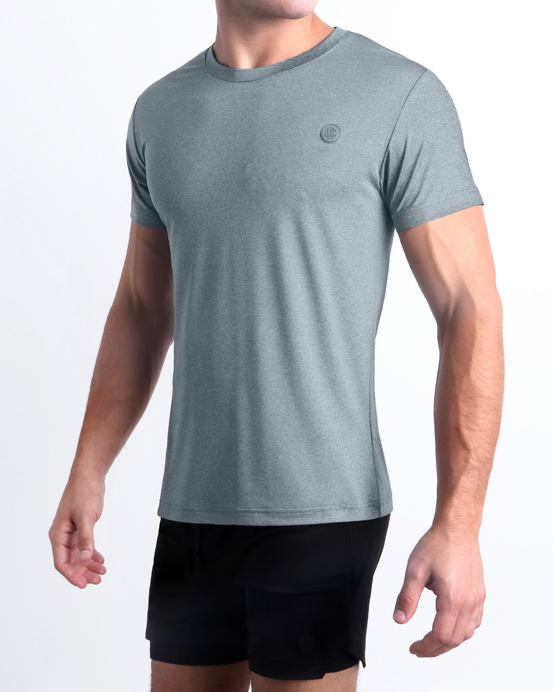 COMPOUND GREY - Fitness T-Shirt