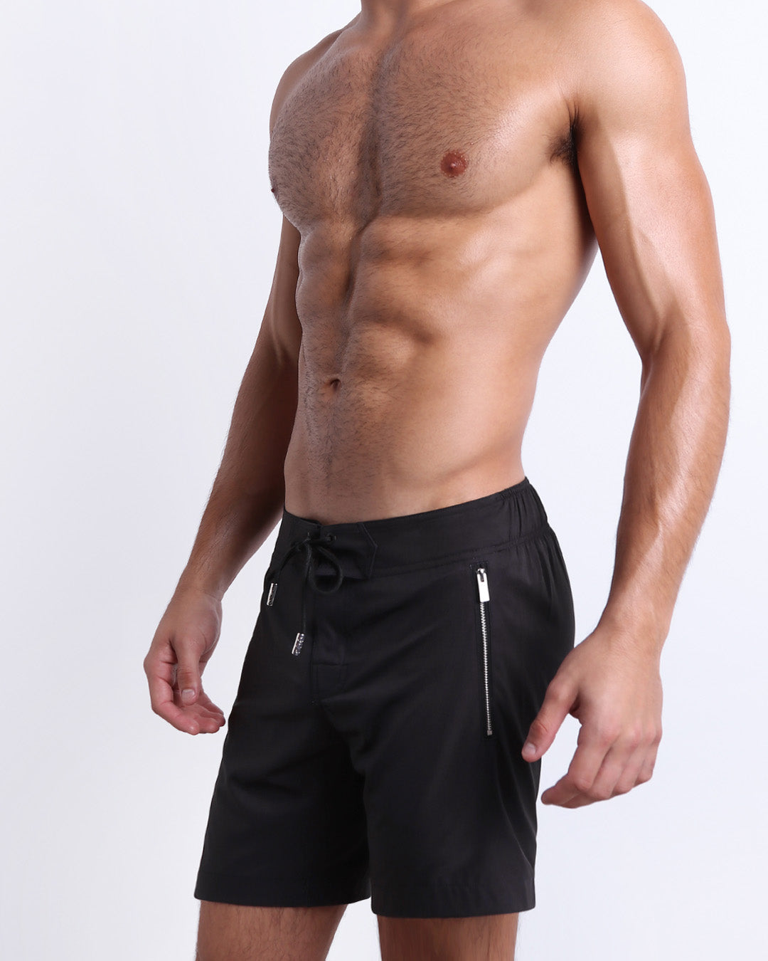 JET BLACK - Flex Boardshorts