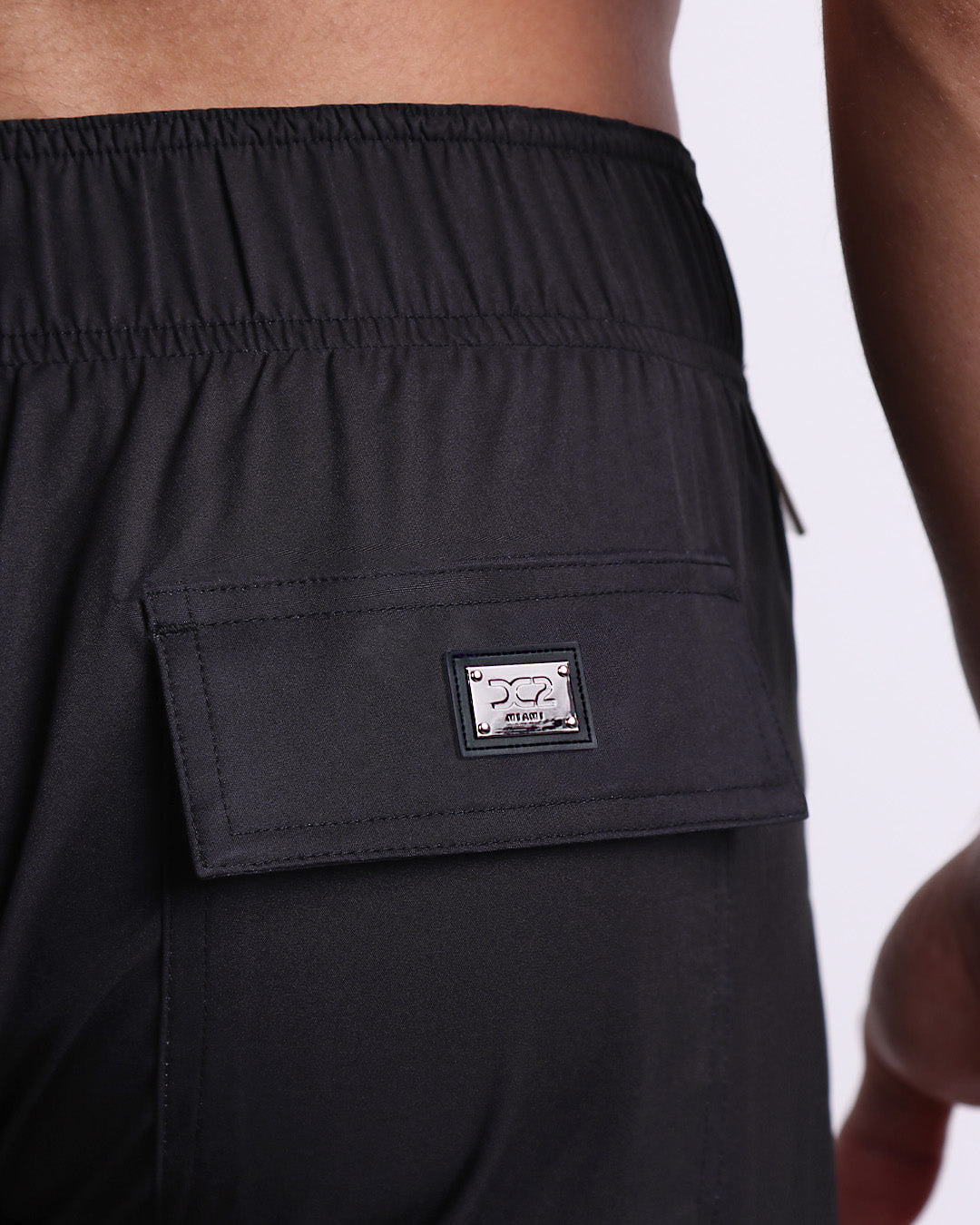 JET BLACK - Flex Boardshorts