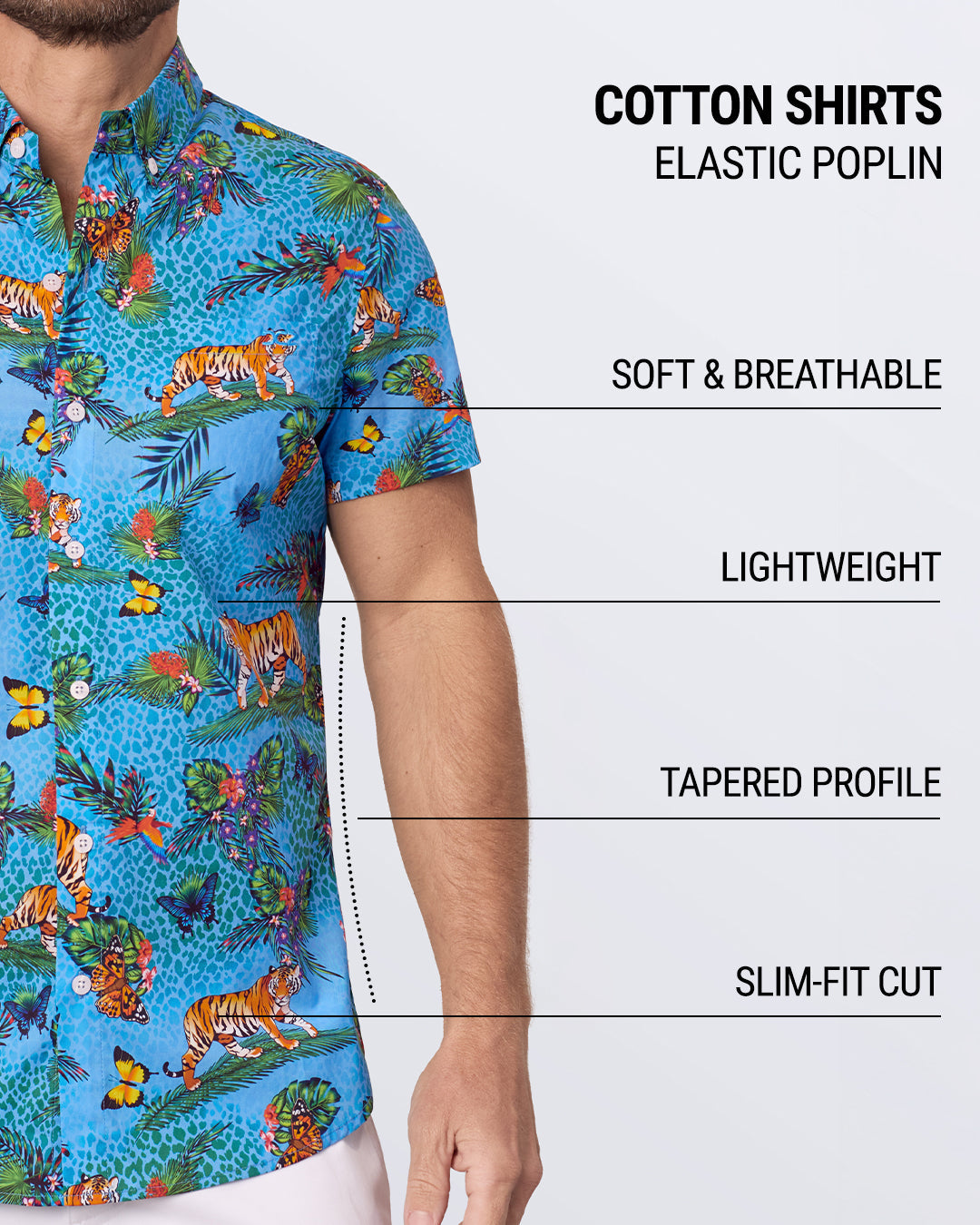 JUNGLE BOOGIE - Cotton Shirt