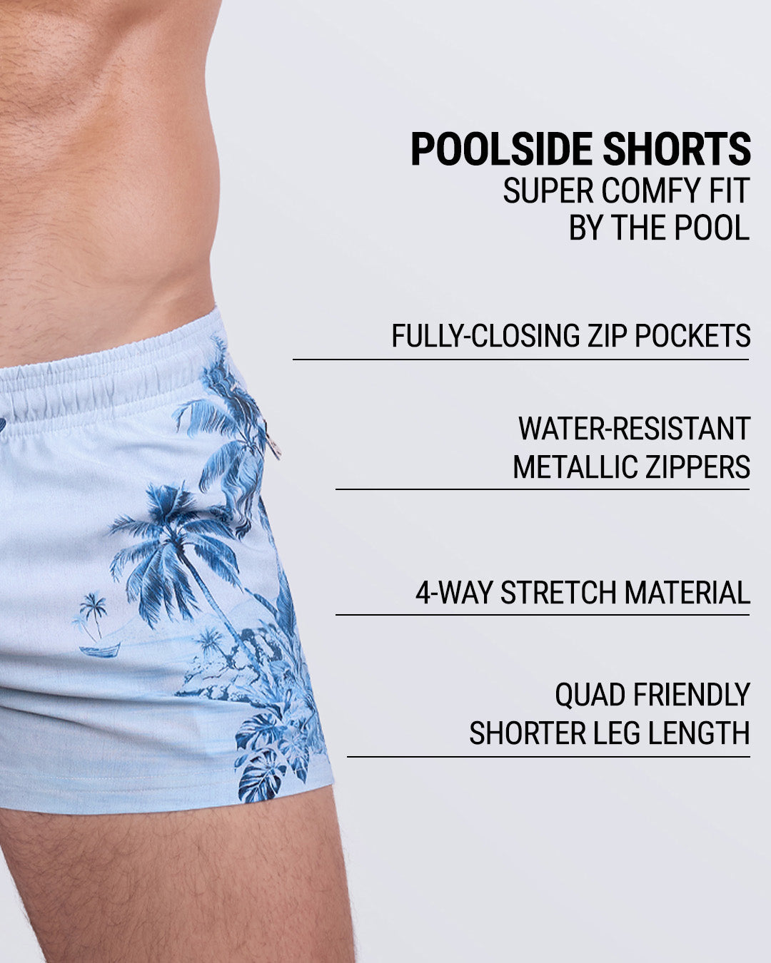 LA ISLA BONITA - Poolside Shorts