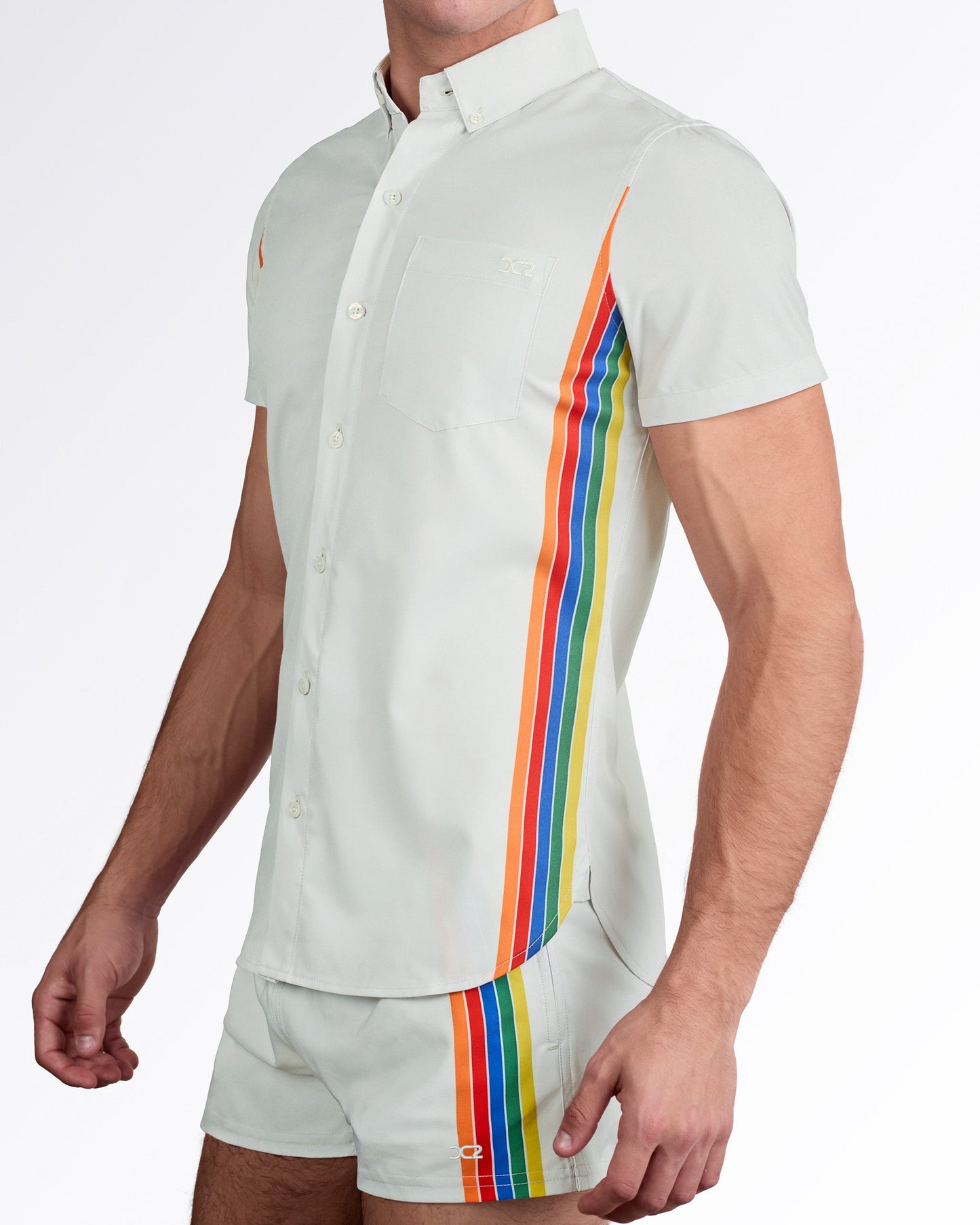 MIXTAPE STRIPES - Stretch Shirt