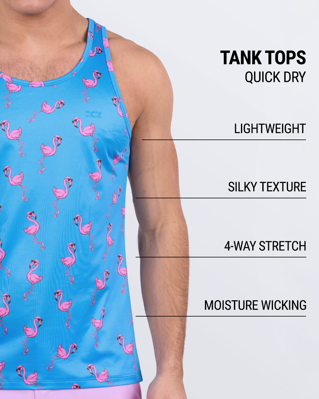 PINK FLAMINGOS - Tank Top