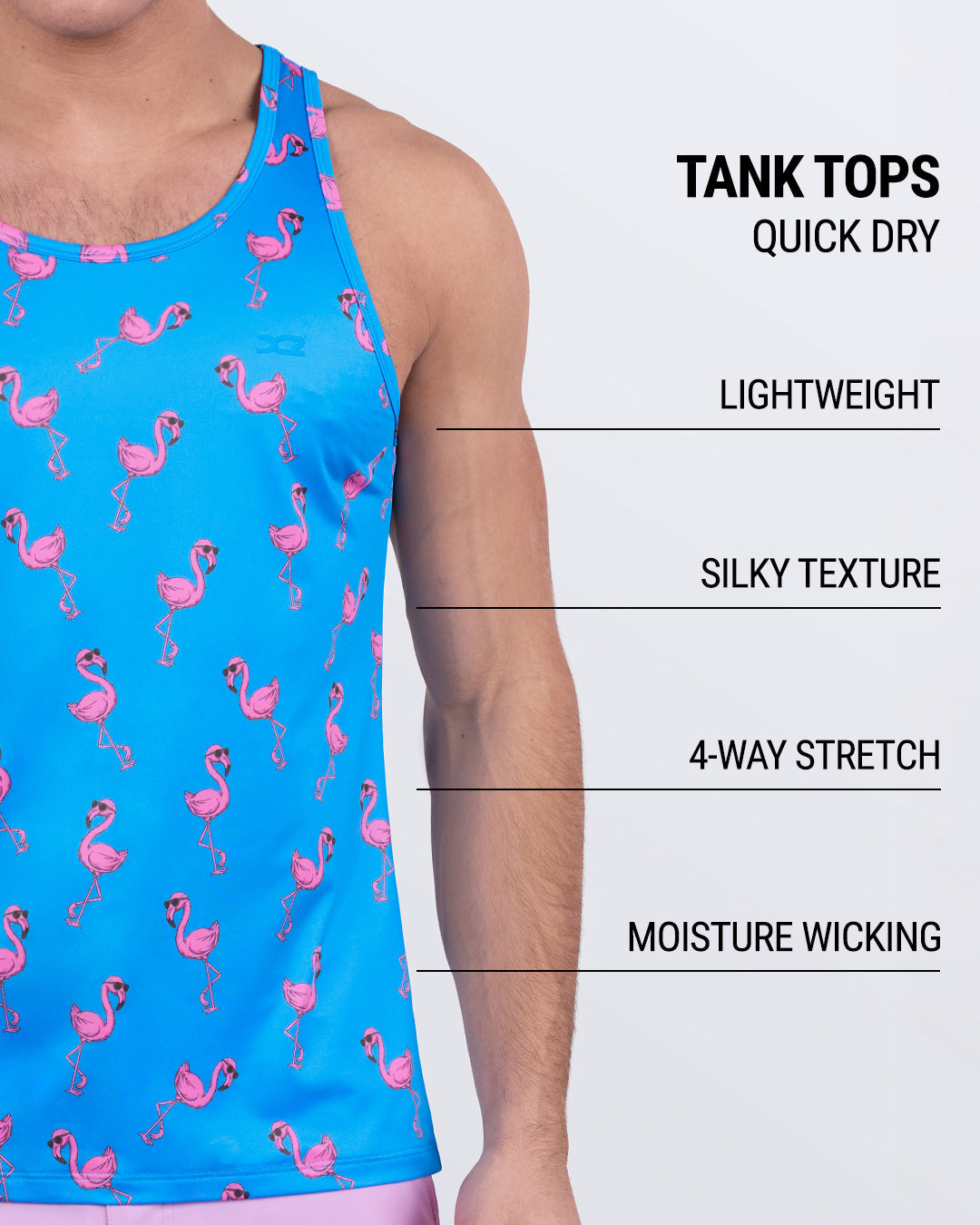 PINK FLAMINGOS - Tank Top