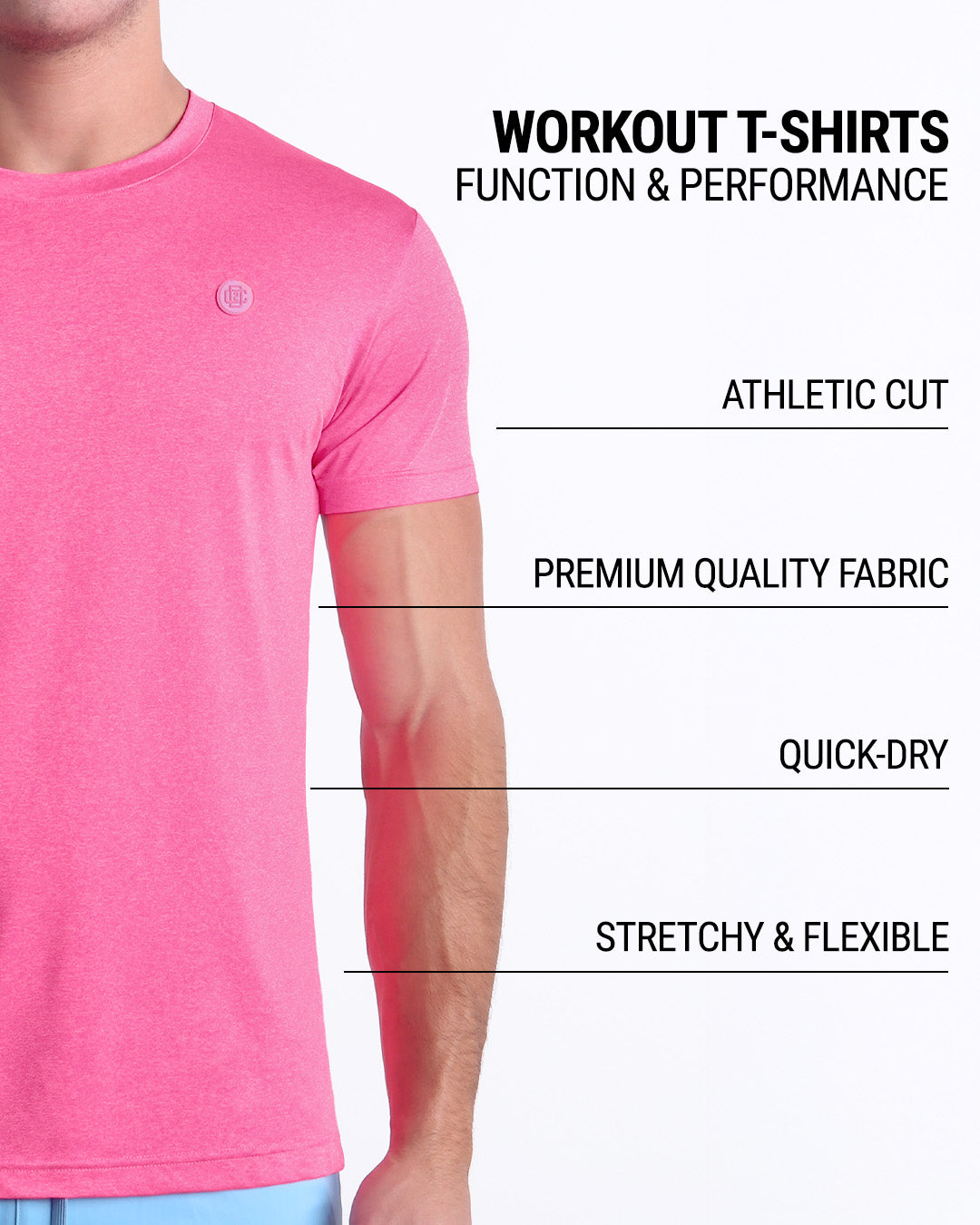 PINKTENSITY - Fitness T-Shirt