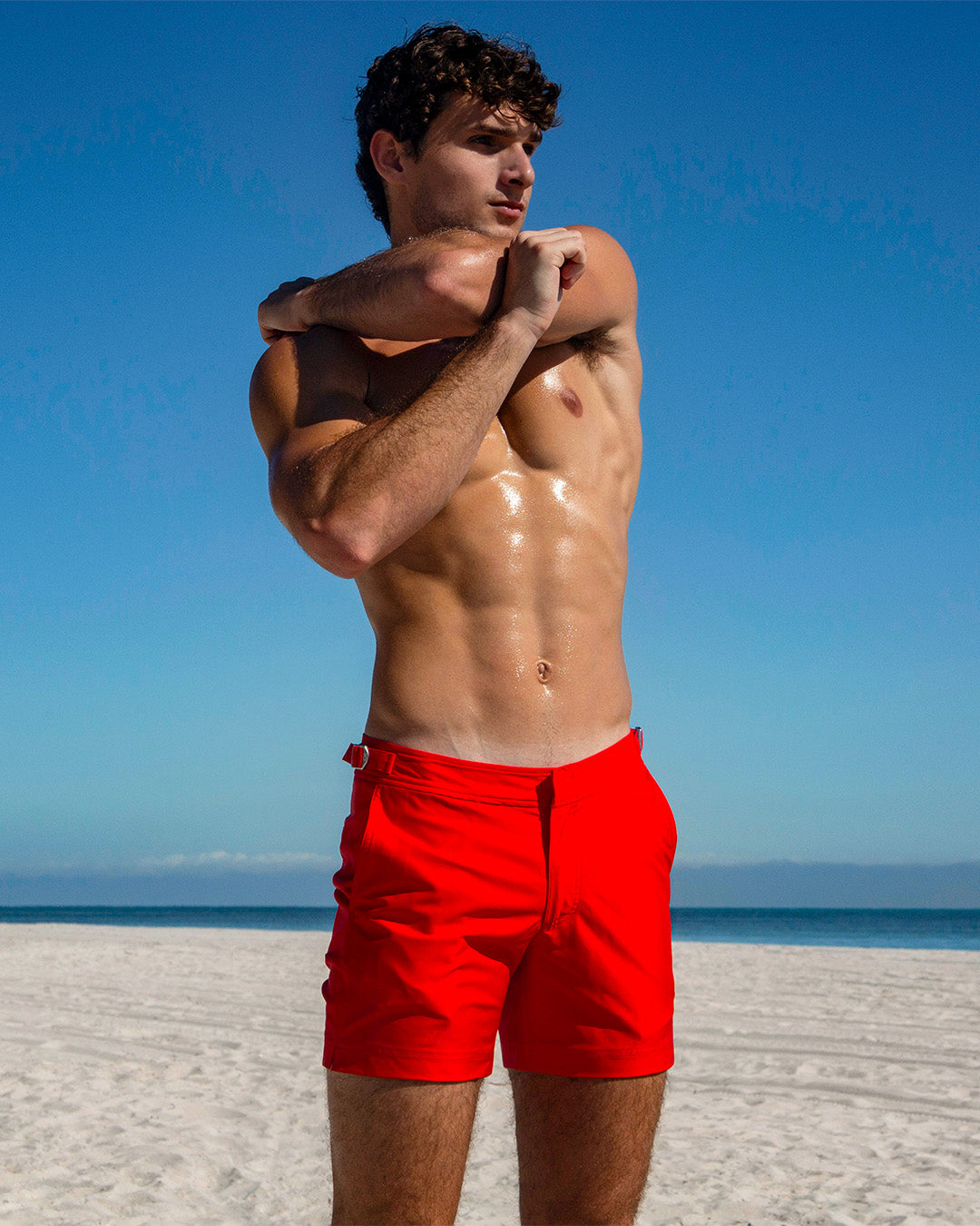 PRIME RED - Tailored Shorts