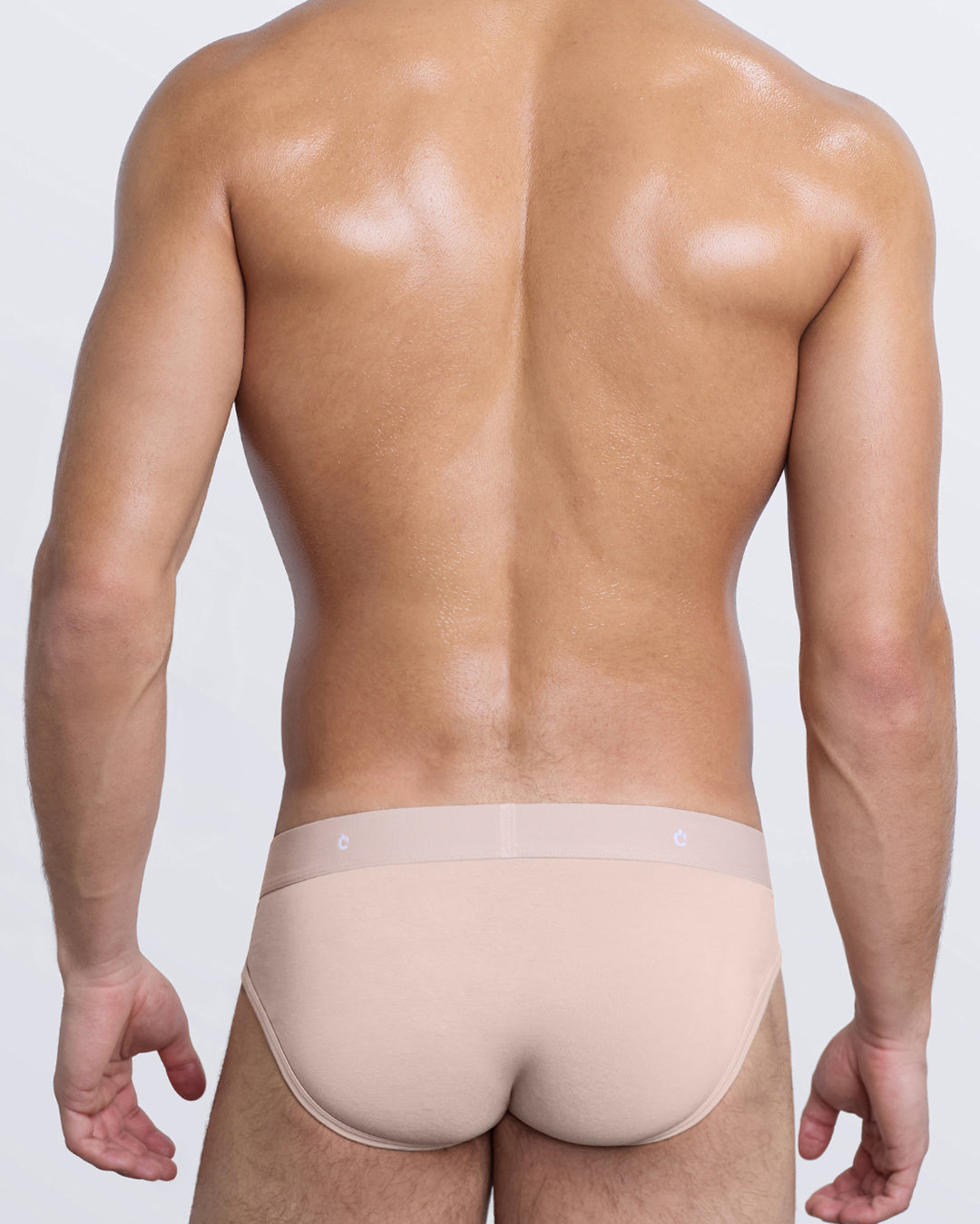 DC2 Simply Irresistible Cotton Brief — back view highlighting contoured fit and logo detail on waistband.
