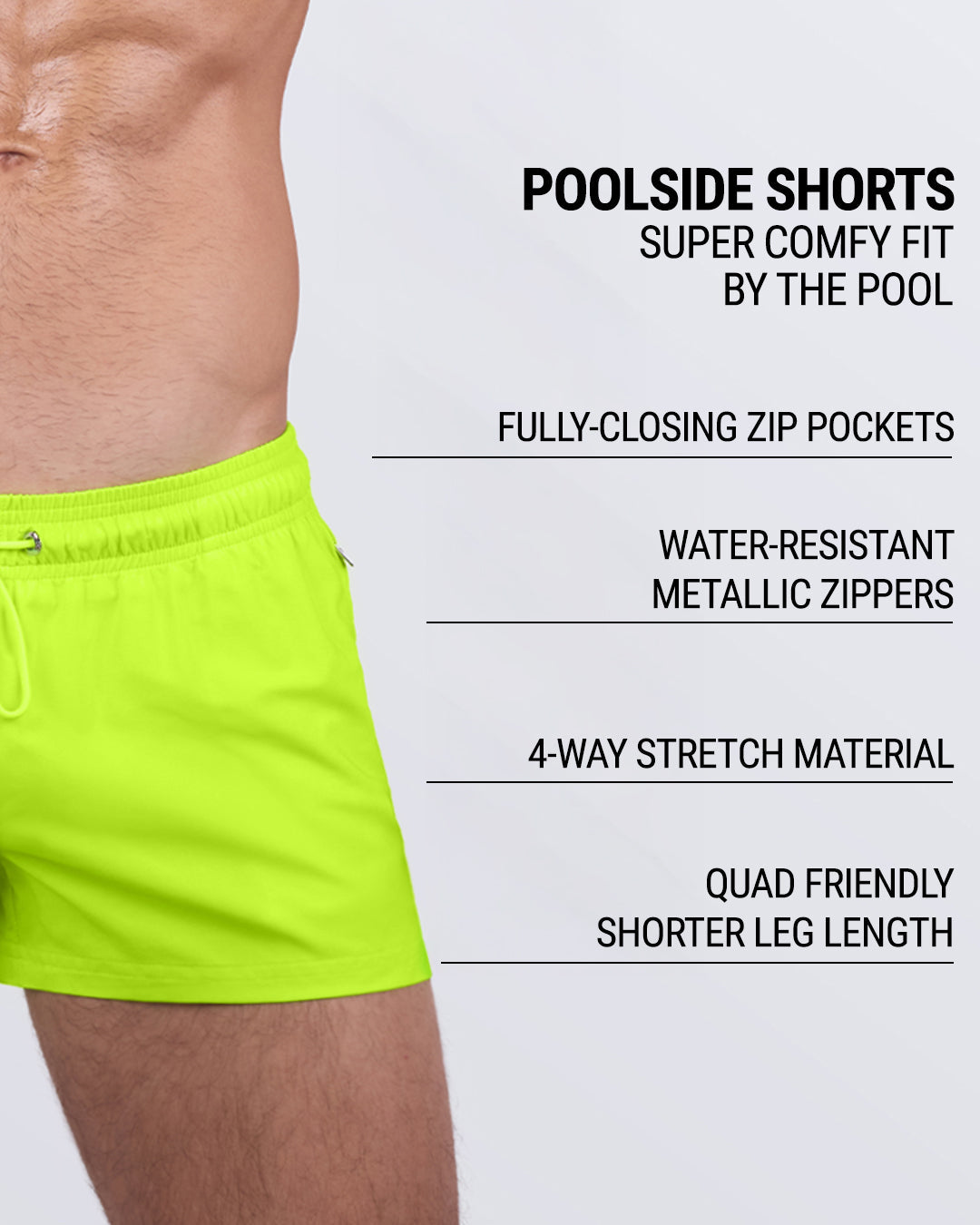 ULTRA NEON - Poolside Shorts