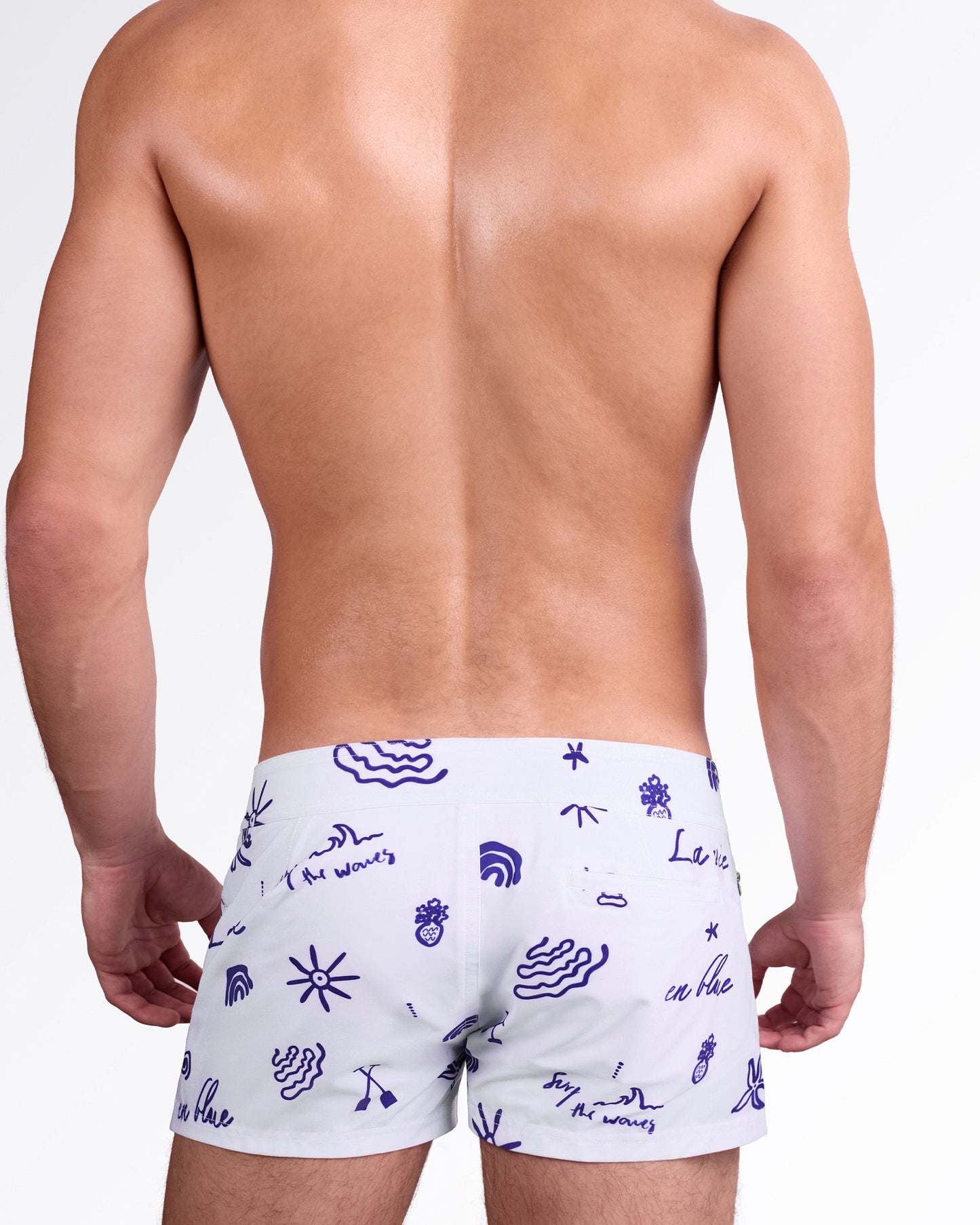 VIVA LA VIDA (BLUE) - Beach Shorts