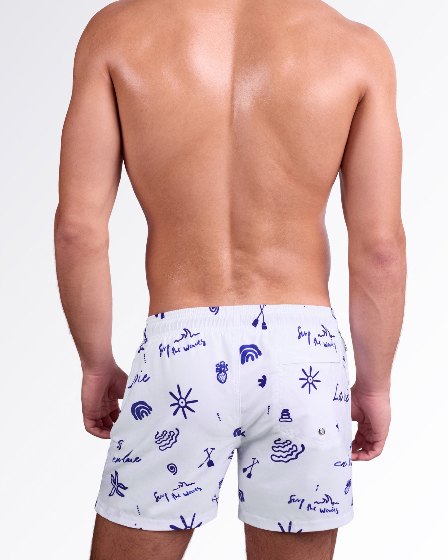 VIVA LA VIDA (BLUE) - Resort Shorts