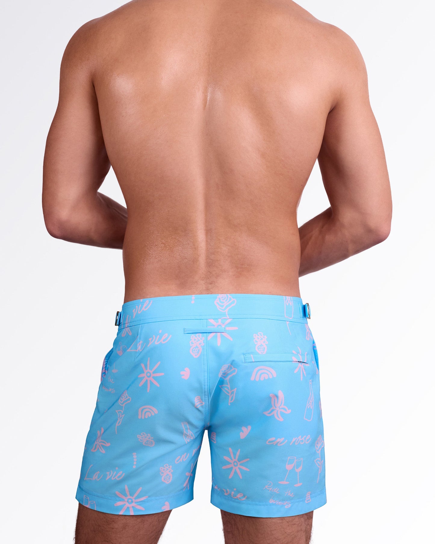 VIVA LA VIDA (EN ROSE) - Tailored Shorts