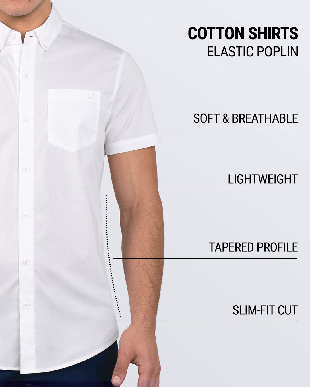 WHITE PARTY - Cotton Shirt