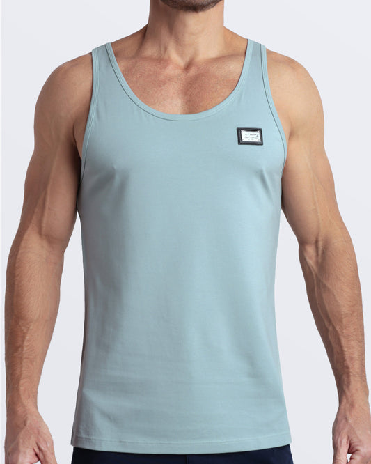 BARELY TEAL - Modal Cotton Tank Top