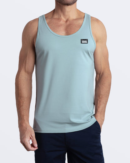 BARELY TEAL - Modal Cotton Tank Top