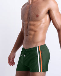 BRAVE GREEN - Poolside Shorts