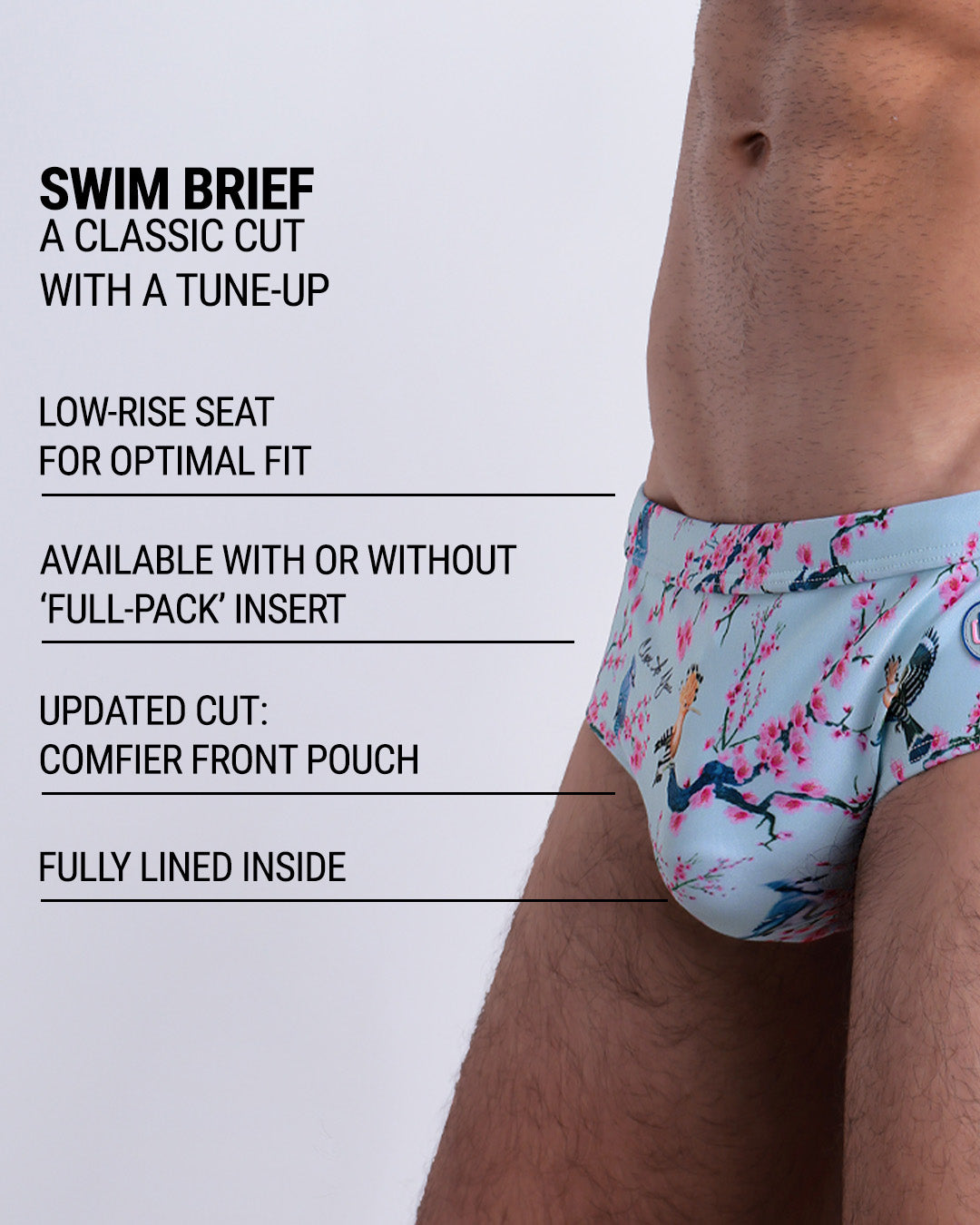 Mens lycra swim briefs on sale