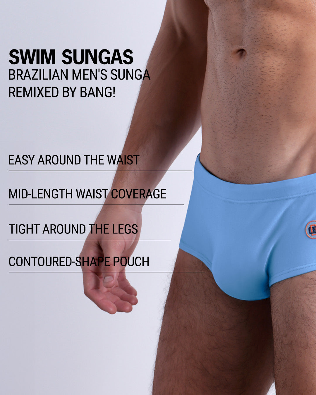 COASTAL BLUE - Swim Sunga