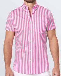 FAST LINES (CHILL PINK) - Cotton Shirt