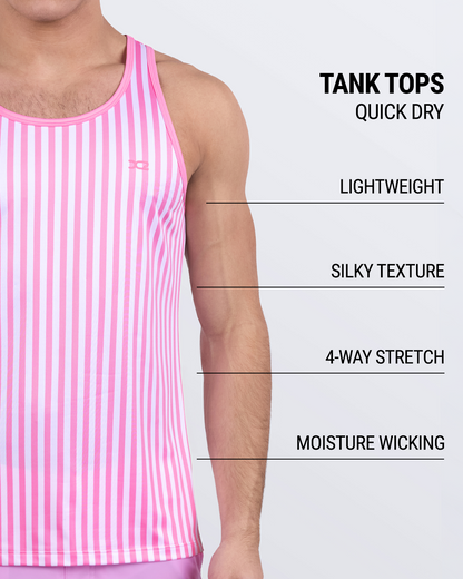 FAST LINES (CHILL PINK) - Tank Top