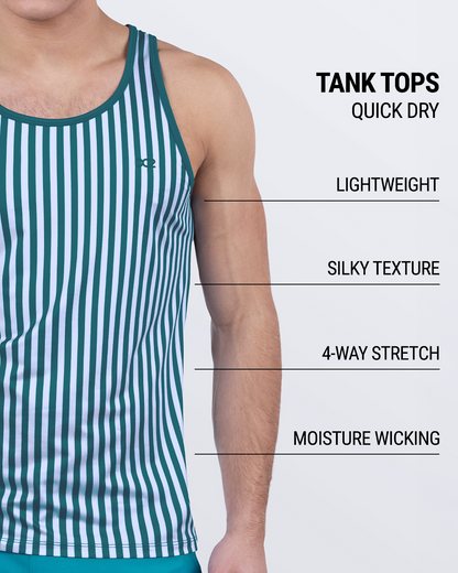 FAST LINES (PACIFIC GREEN) - Tank Top