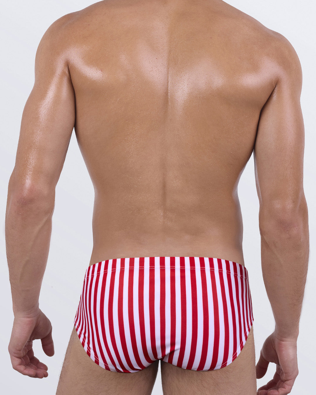 FAST LINES (RAPID RED) - Swim Sunga