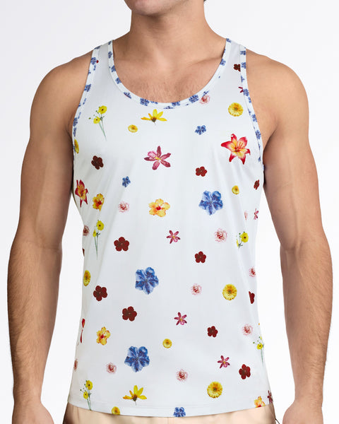 FLOWER POWERS (CREAM) - Tank Top