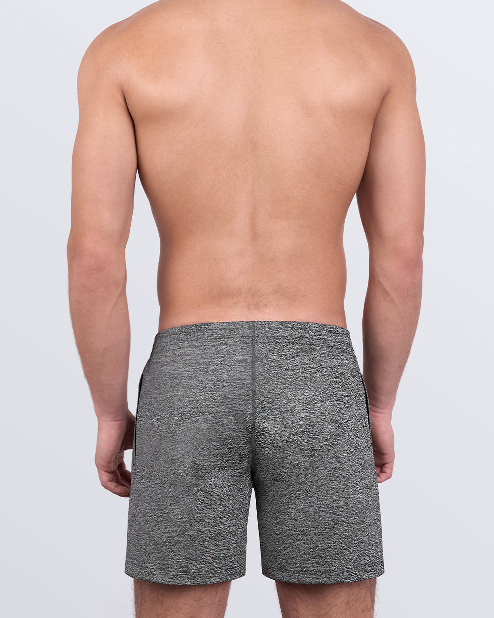 DC2 GROOVE Jogger Shorts — back view highlighting tailored shape, flexibility, and soft athletic material.