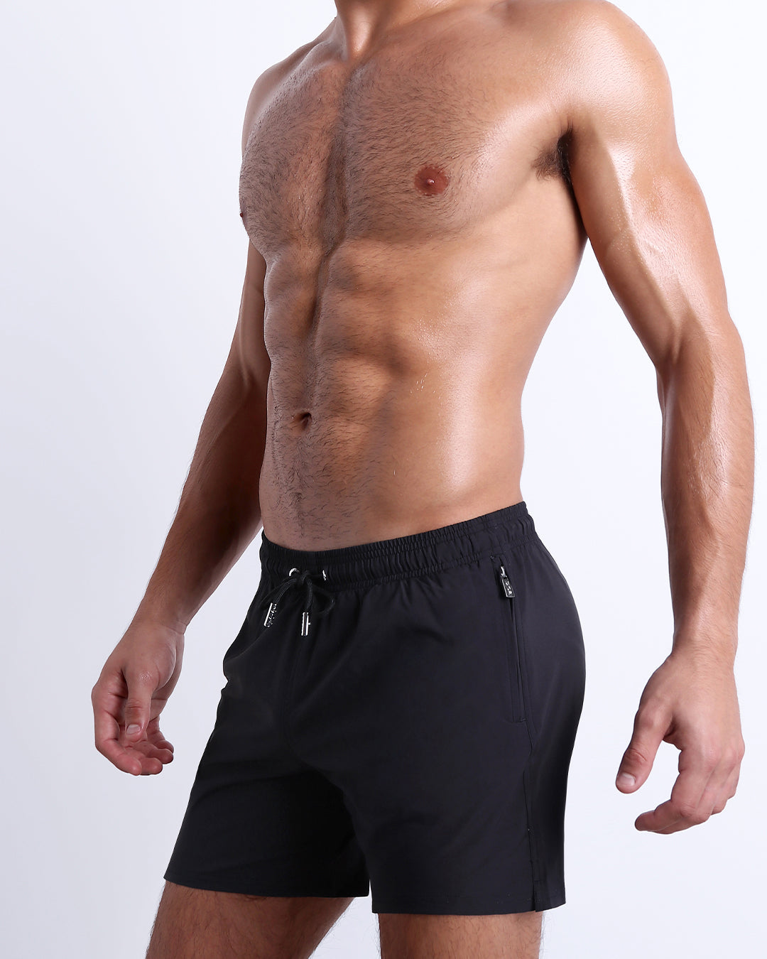 JET BLACK - Resort Shorts