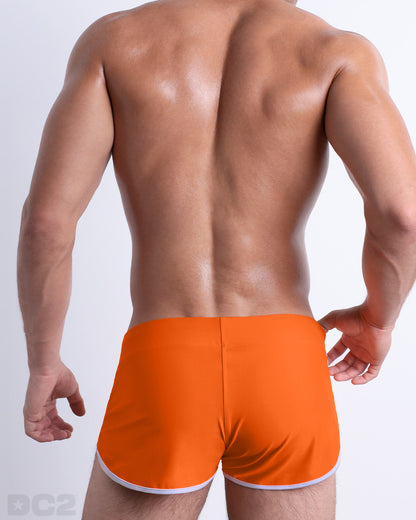 MATCH POINT ORANGE - Swim Shorts