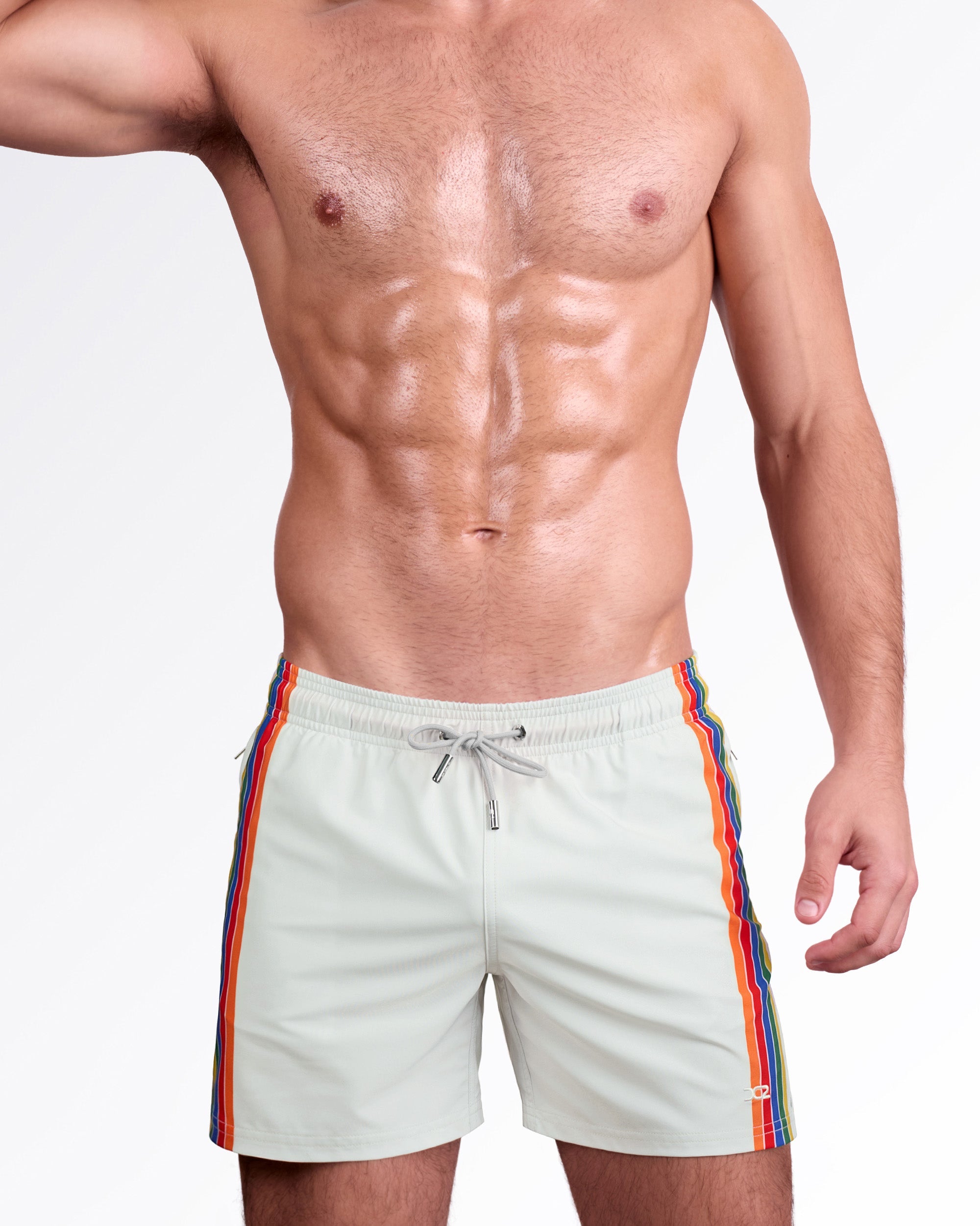 MIXTAPE STRIPES - Resort Shorts | DC2