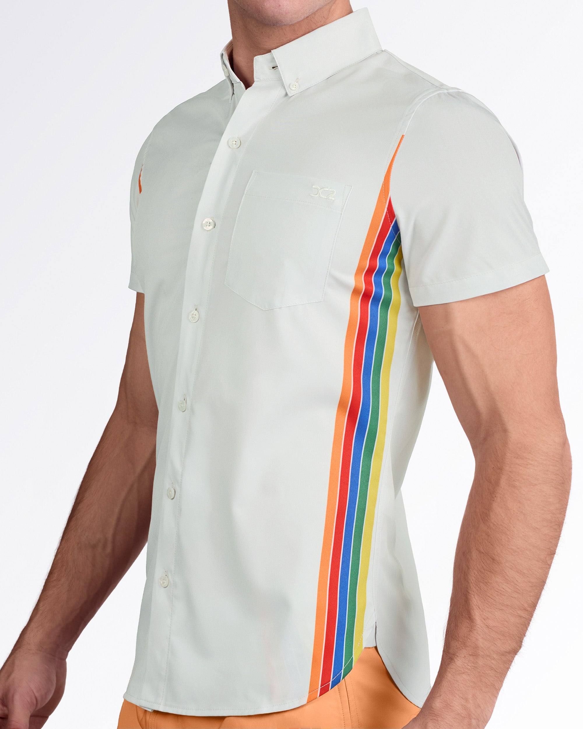 MIXTAPE STRIPES - Stretch Shirt