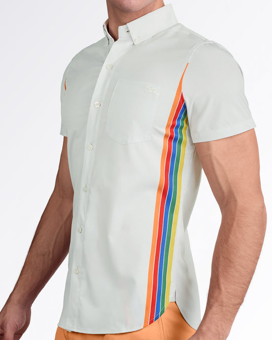 MIXTAPE STRIPES - Stretch Shirt