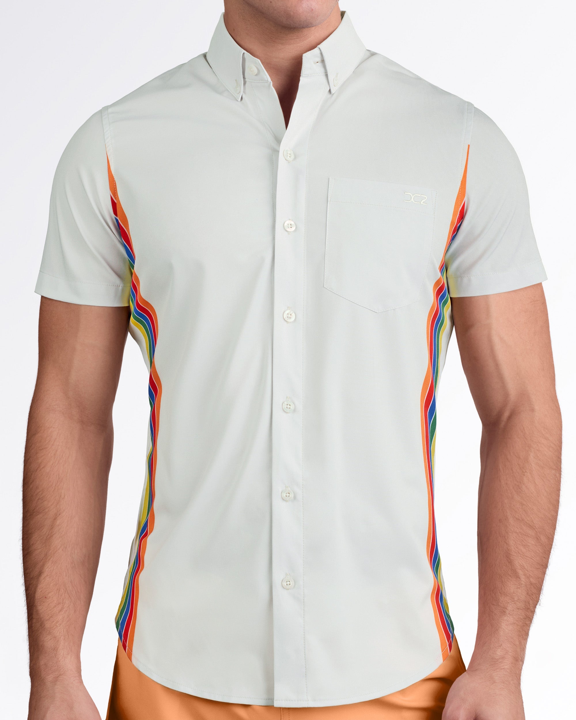 MIXTAPE STRIPES - Stretch Shirt