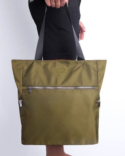 PALM GREEN - Poolside Tote Bag Foldable/Portable | DC2