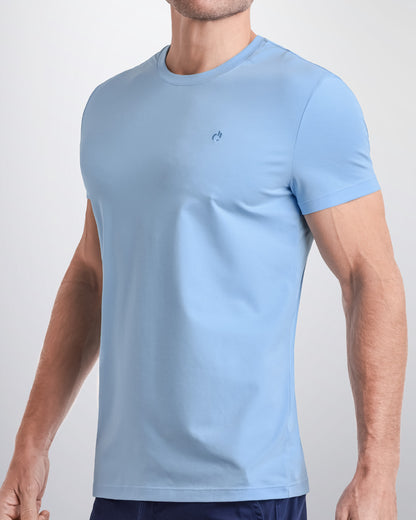 SKY BLUE - Modal Cotton T-Shirt