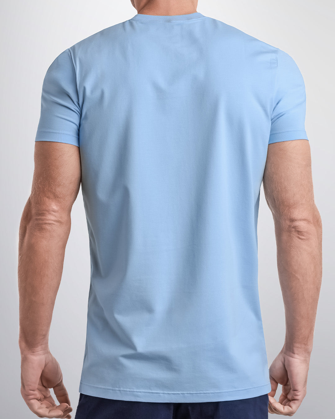 SKY BLUE - Modal Cotton T-Shirt