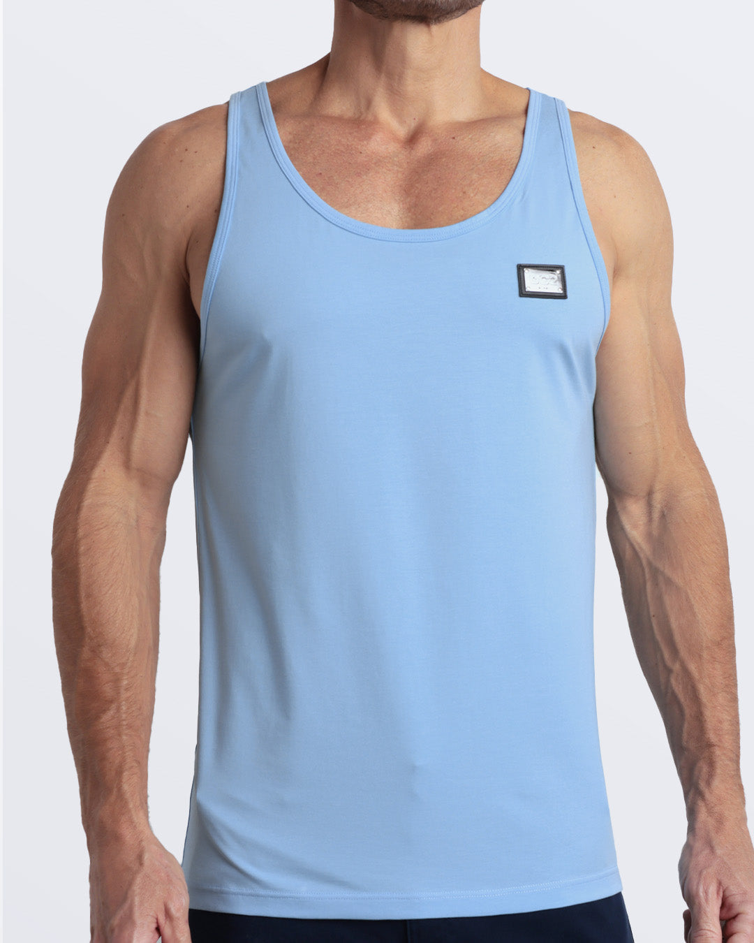 SKY BLUE - Modal Cotton Tank Top