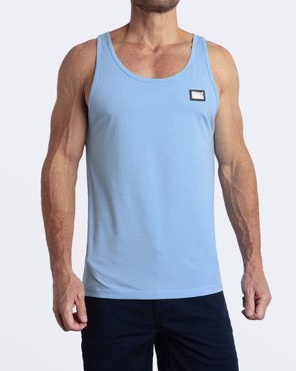 SKY BLUE - Modal Cotton Tank Top