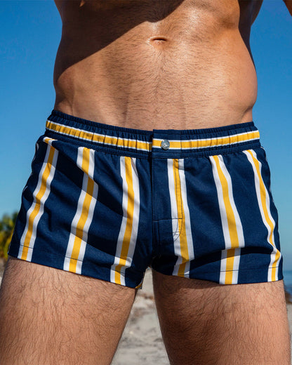 SUN CHASING STRIPES - Mini Shorts