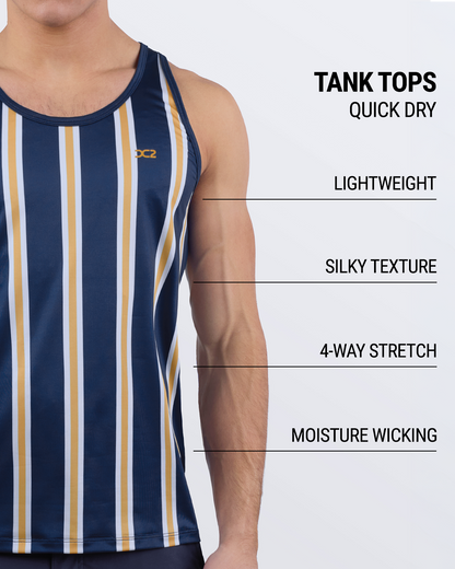 SUN CHASING STRIPES - Tank Top