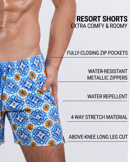 THE TILE IS HIGH - Resort Shorts
