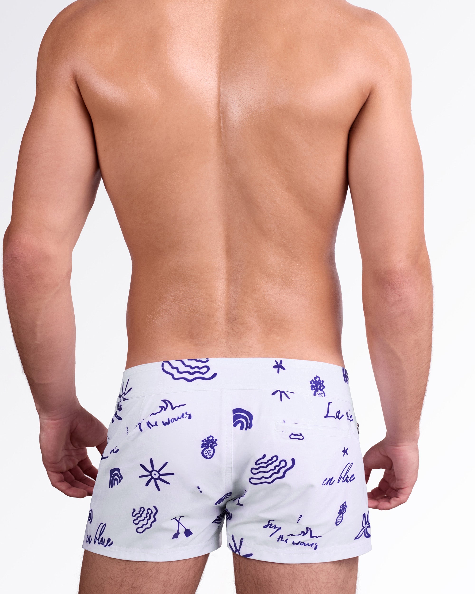 VIVA LA VIDA (BLUE) - Beach Shorts | DC2