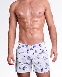 VIVA LA VIDA (BLUE) - Tailored Shorts