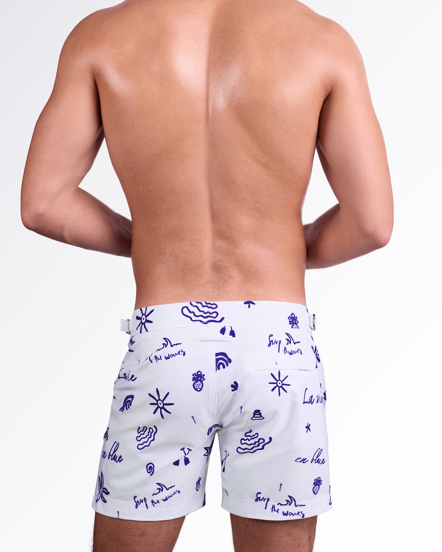 VIVA LA VIDA (BLUE) - Tailored Shorts