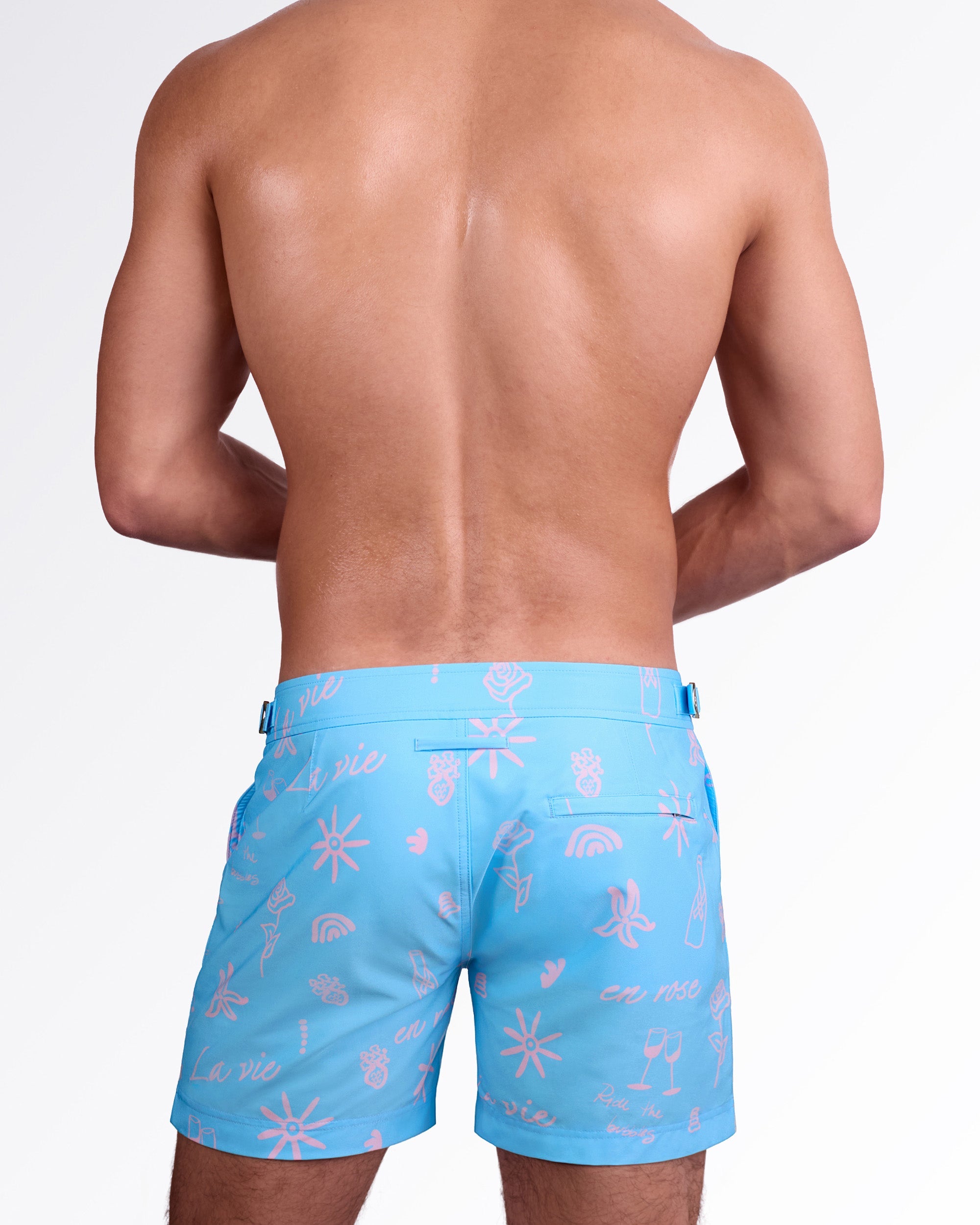 VIVA LA VIDA (EN ROSE) - Tailored Shorts