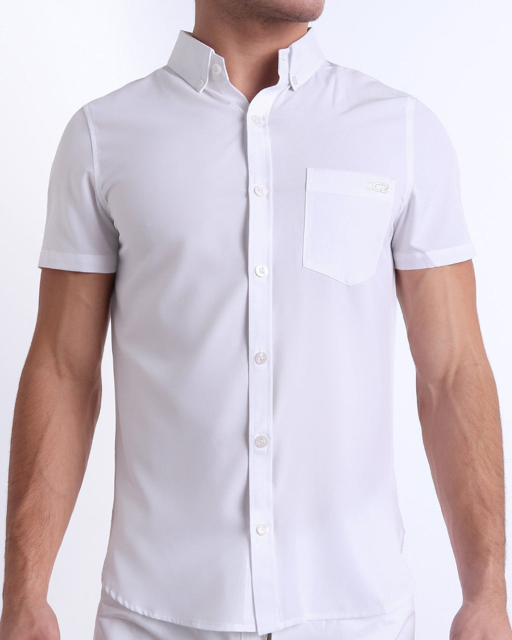 White PARTY Stretch Shirt